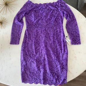Ladies Lace Bodycon Cocktail Dress Size XL